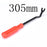 305mm Car Tire Trim Removal Tool Pry Remover Tool Plier Puller with Long Handle Grip - Red - 2