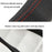 50CM Comfortable Touch Leather Sleeve Cover for Car Truck Steering Wheel - Black+Red Line - 4
