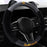 38cm Plush Steering Wheel Cover Cute Cat Non-Slip Car Steering Wheel Protector for Winter Warm - Pink - 3