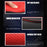 38cm Round Car Steering Wheel Cover Breathable Imitation Leather Steering Wheel Sleeve - Black+Red - 5