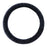 38cm Round Car Steering Wheel Cover Fluffy Winter Plush Anti-Slip Car Decoration - Black - 1