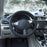 Car Tire Texture Steering Wheel Anti-slip Grip Silicone Protective Cover - Black - 1