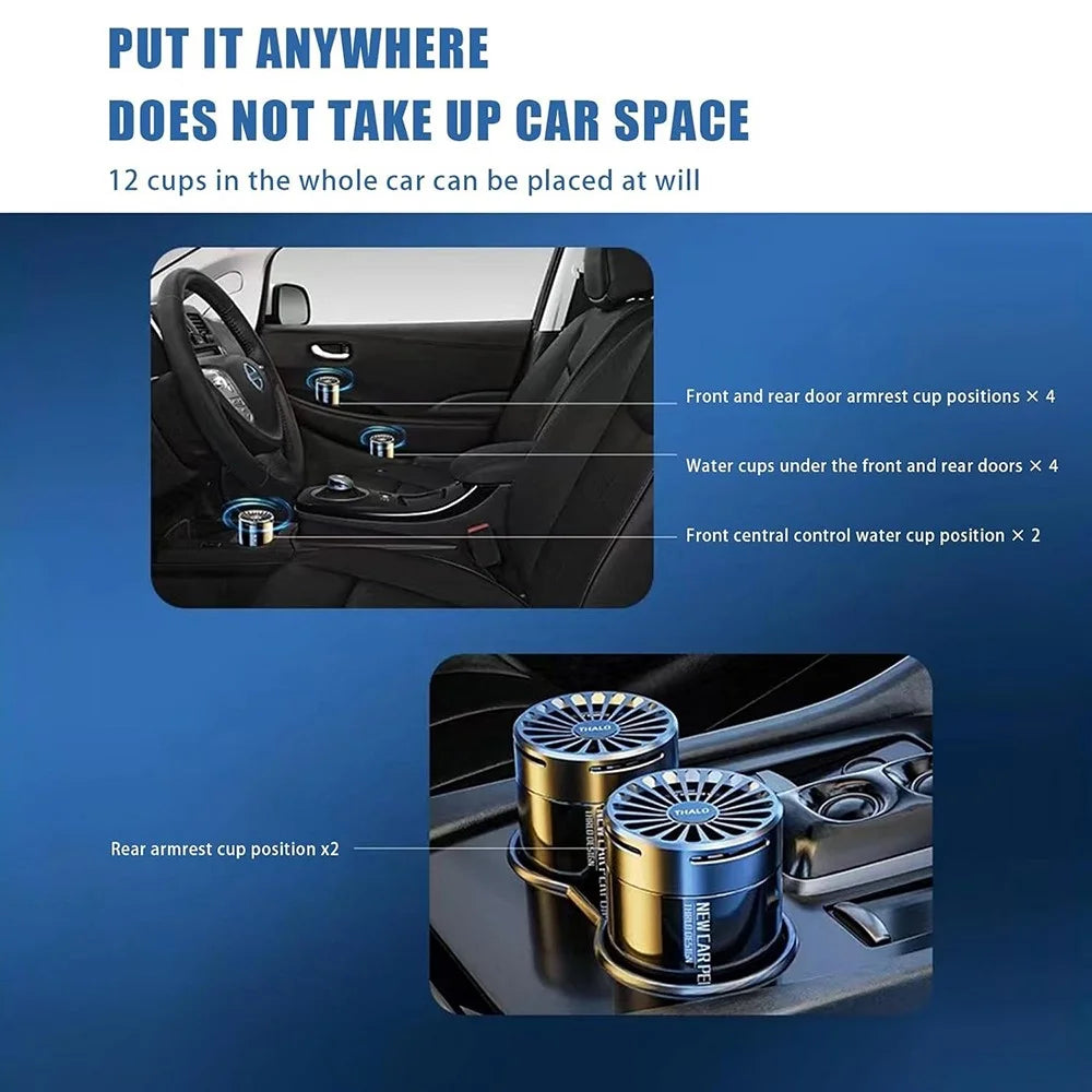 Home Car Solid Perfume Ornament Toilet Bedroom Vehicle Air Freshener Solid Perfume - Lovely Osmanthus - 6