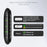 Negative Ion Car Air Purifier Smoke Smell Remover Odor Eliminator with 2 Aroma Diffuser Sticks - Black - 7