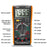 ANENG DT9205A Multifunctional HD Digital True RMS Multimeter AC/DC Voltage Meter - Orange - 7