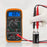 XL830L Multifunction LCD Multimeter Tester Handheld Digital Multimeter AC/DC Resistance Meter with Backlit - 1