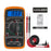 XL830L Multifunction LCD Multimeter Tester Handheld Digital Multimeter AC/DC Resistance Meter with Backlit - 6