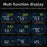 M17 Head-up Display Universal Car Speedometer HUD Projection Display OBD+GPS Dual System - 5