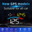 M16 Head-up Display Universal Car Speedometer HUD Projector LCD Display GPS Positioning - 2