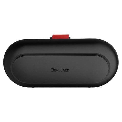 BEN.JACK Glasses Holders for Cars, Sunglasses Holder Clip for Sun Visor, Ticket Card Clip Eyeglasses Mount - Black - 1