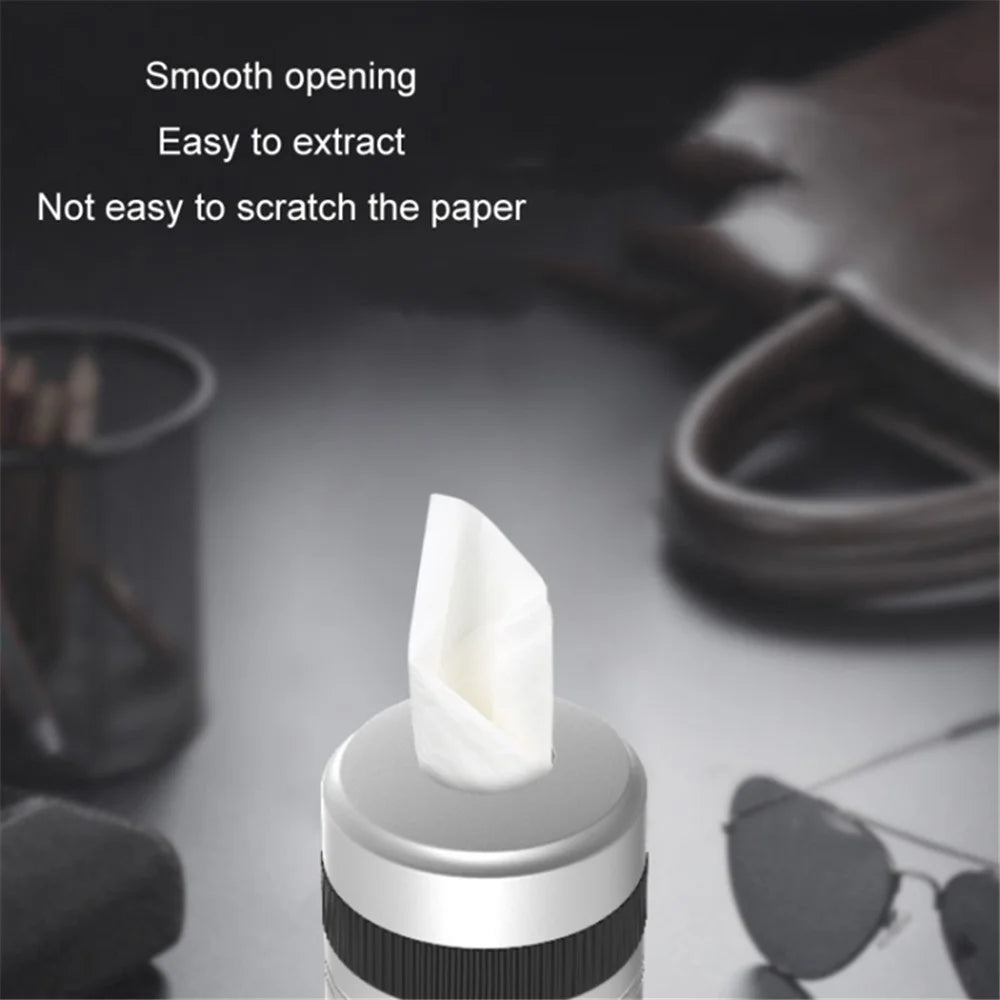 BEN.JACK Mini Car Ashtray Portable Cigarette Ash Holder Aluminum Alloy Tissue Paper Organizer Box - Red - 3