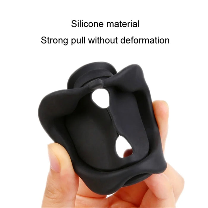 4Pcs / Set For Tesla Model Y / 3 Door Lock Silicone Case Car Lock Buckle Shock Absorption Buffer Silicone Protective Cover - 2