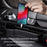 Driver Side Car Front Seat Seam Storage Box Phone Drink Can Holder Seat Gap Organizer - Black / Leather Material - 4