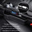 Driver Side Car Front Seat Seam Storage Box Phone Drink Can Holder Seat Gap Organizer - Black / Leather Material - 5