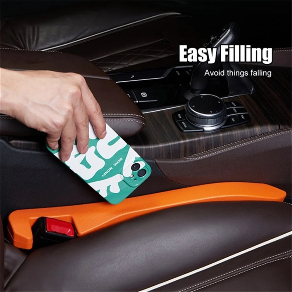 Car Seat Gap Leak-proof Filler Strip Vehicle Seat Seam Polyurethane Filling Strip - Orange - 2