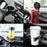 Car Air Vent Mount Water Cup Holder ABS Vehicle Air Outlet Cup Bottle Ashtray Bracket - 6
