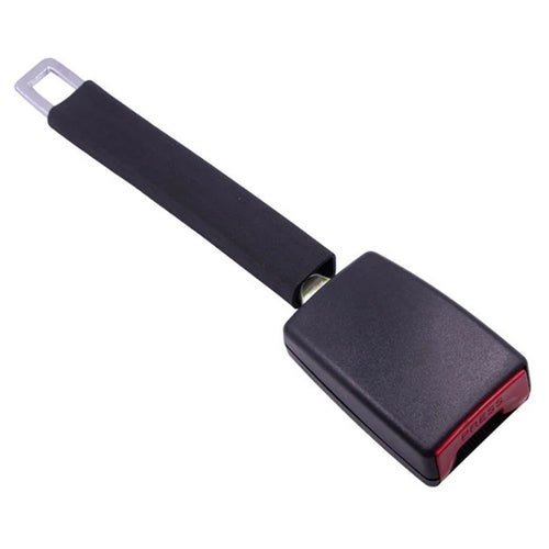 25cm Car Seat Belt Extension Safety Seatbelt Extender for Pregnant Woman Fat People - Black - 1