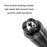 Parking Number Plate with Aromatherapy Multi-function Car Safety Hammer Window Breaker - Grey - 3