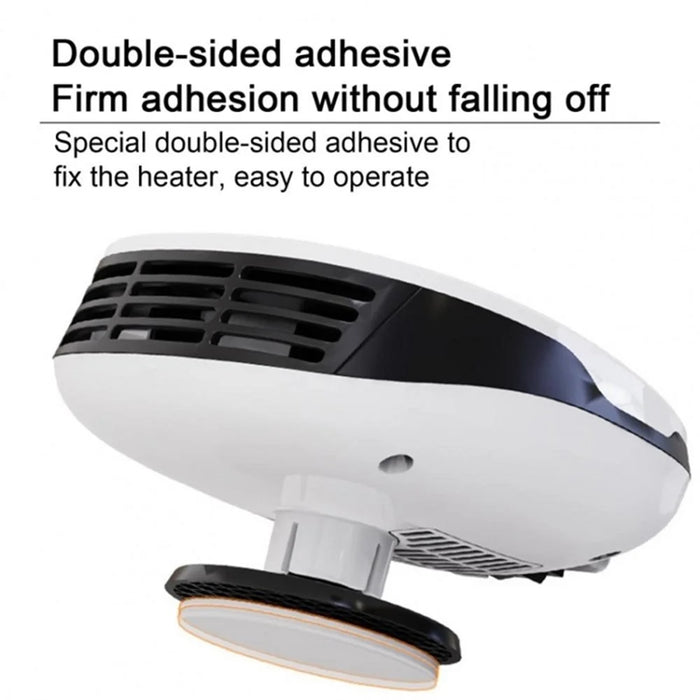 Cigarette Lighter 12V Car Heater 120W Fast Heating Warmer Defroster 360-Degree Adjustable Defogger - 3
