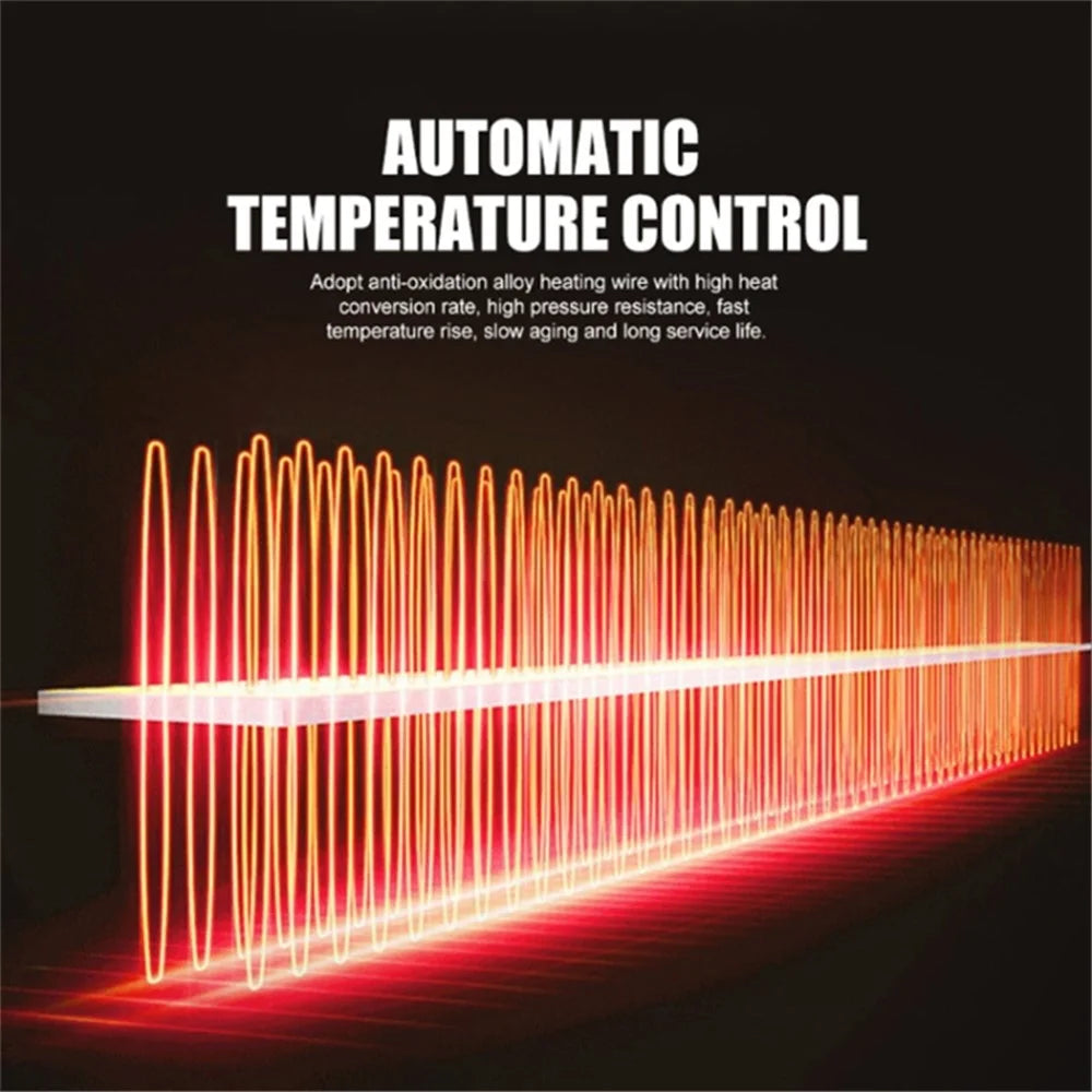 Electric Heater Fan 150W 12V Winter Heating Warmer Windshield Defroster Fog Removing - 7
