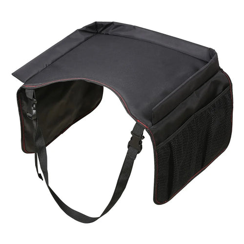 Kids Car Tray Plate Oxford Cloth Foldable Dining Drink Table Car Seat Tray - 1