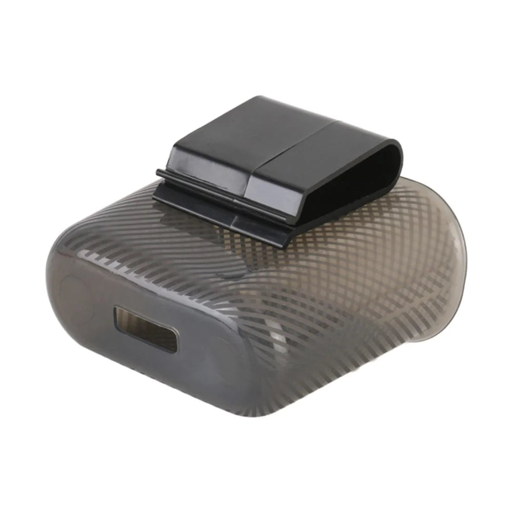 3R 2104 8.5x3.5x8.5cm Adhesive Storage Box Silicone+ABS Car Mounted Storage Case - 3