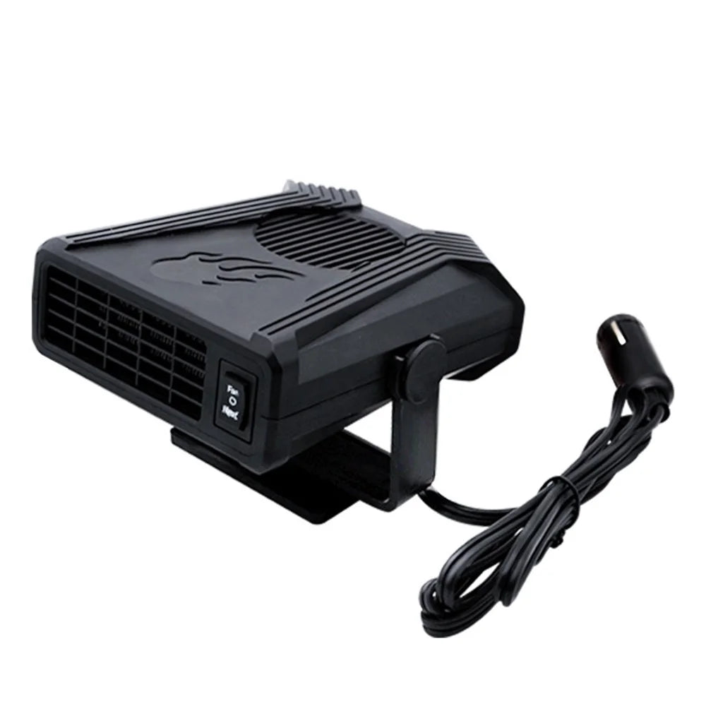 12V Mini Car Heating Fan Car Windshield Defrosting Defogging ABS Heater Vehicle Interior Heating Device - 7