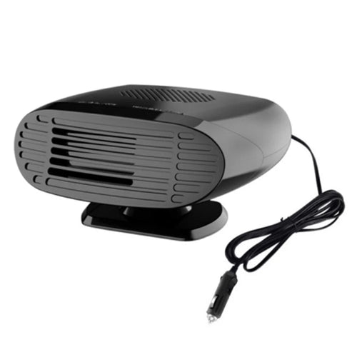 FL-002 24V Mini Car Windshield Defrosting Defogging Heater Winter Vehicle Interior Heating Fan - Black - 1