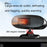 FL-002 24V Mini Car Windshield Defrosting Defogging Heater Winter Vehicle Interior Heating Fan - Black - 4