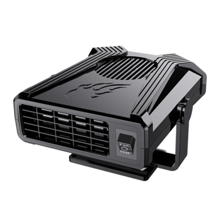 24V Mini Car Windshield Heater Defrosting Defogging ABS Heating Fan Vehicle Interior Heating Device - 1