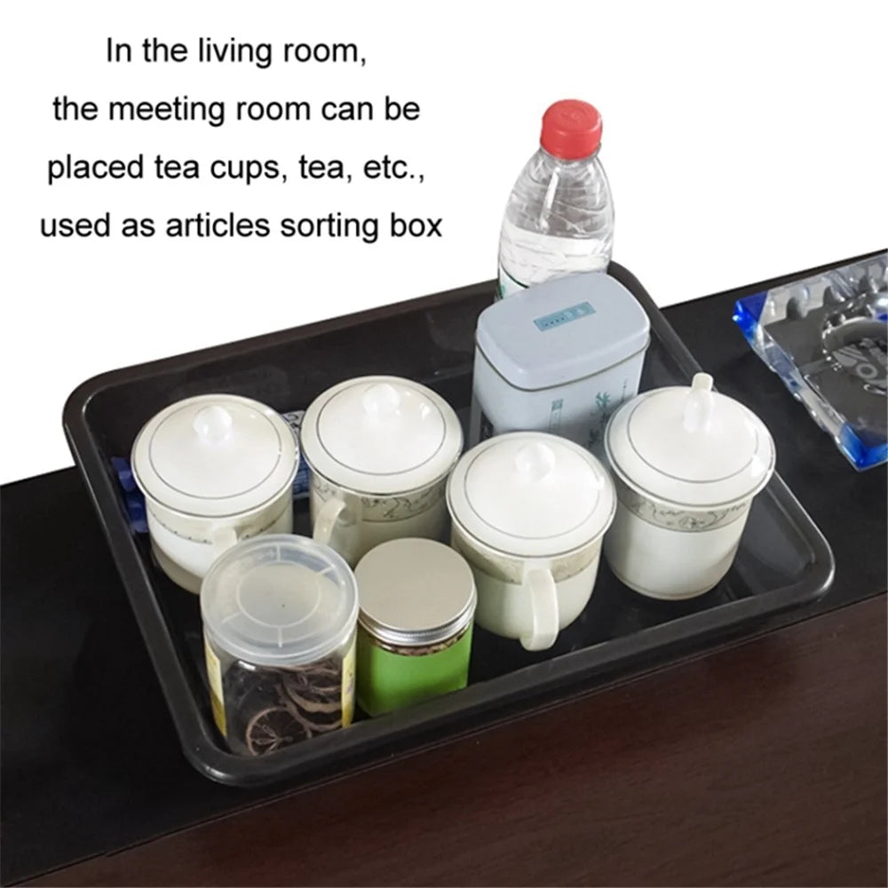 Size L Multifunctional Car Storage Tray Shoe Umbrella Holder Auto Trunk Organizer, 380x300x60mm - 3
