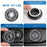 Car Start Stop Engine Button Switch One-key Start Button Engine Ignition Switch Cover - Black - 4