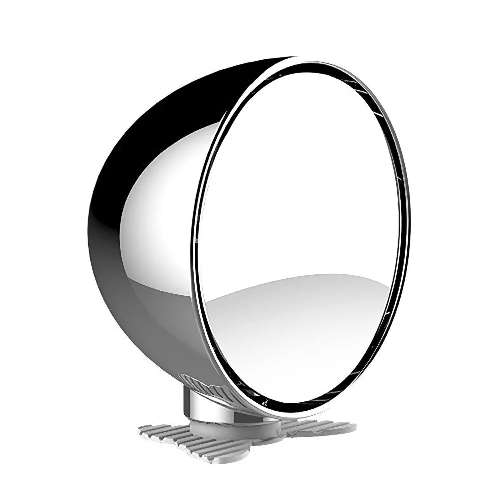 3R 045 70mm Safety Driving Car Blind Spot Mirror Wide Angle 360 Degree Adjustable Clear Rearview Mirror - Silver - 1