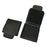 2Pcs Car Safety Seat Belt Adjuster Strap Clip PU Leather Kids Seat Belt Limiter - Black - 5