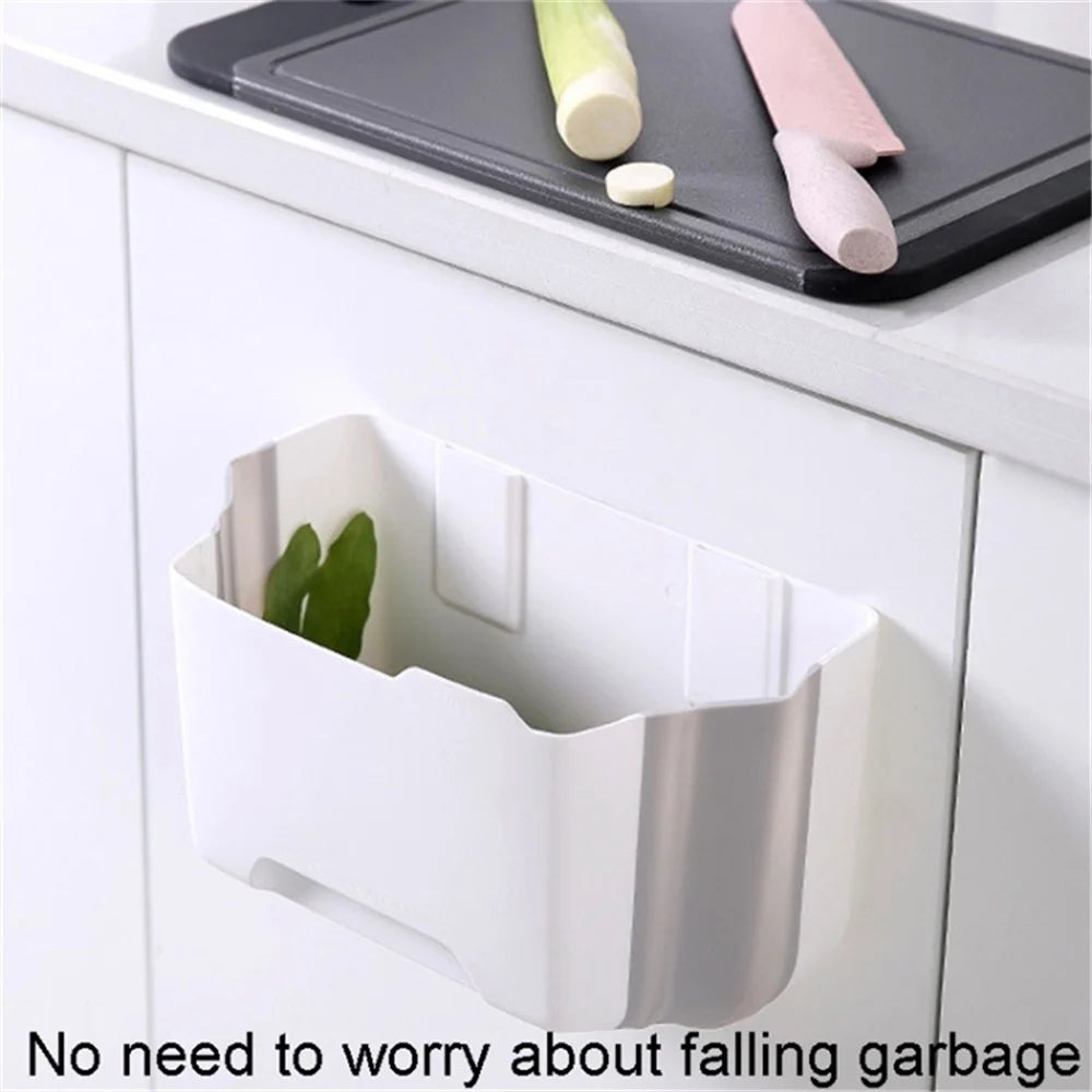 5.5L Multi-purpose Wall-mounted PP+PET Retractable Storage Box for Kitchen Office Car - White - 3
