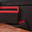 2Pcs / Set Car Crevice Storage Box ABS+PU Leather Seat Gap Filler Cup Holder, Driver + Front Passenger Side - Black+Red - 3