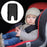 12V Car Heating Seat Cushion Cigarette Lighter Plug Single Seat Electric Heating Seat Mat for Children - 4