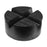 Universal Cross Slotted Jack Pad Rubber Frame Rail Adapter Pinch Weld Side Car Lifting Floor Support - 1