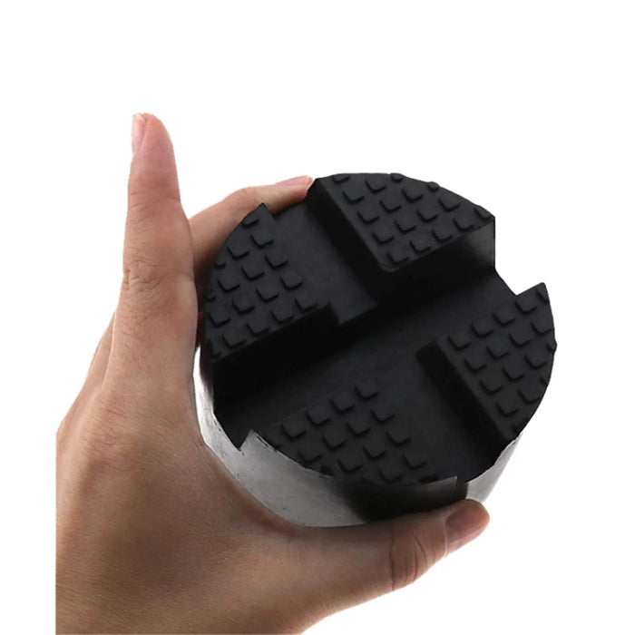 Universal Cross Slotted Jack Pad Rubber Frame Rail Adapter Pinch Weld Side Car Lifting Floor Support - 5
