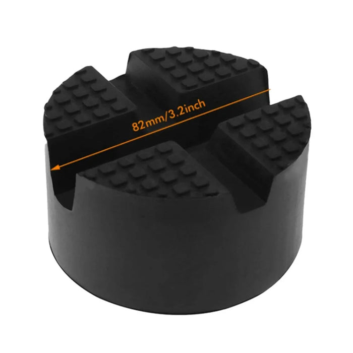 Universal Cross Slotted Jack Pad Rubber Frame Rail Adapter Pinch Weld Side Car Lifting Floor Support - 6
