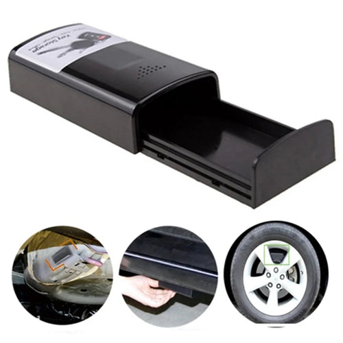 Anti-lost Hidden Key Storage Box Magnetic Portable Car Keys Holder for Home Office Travel - 1