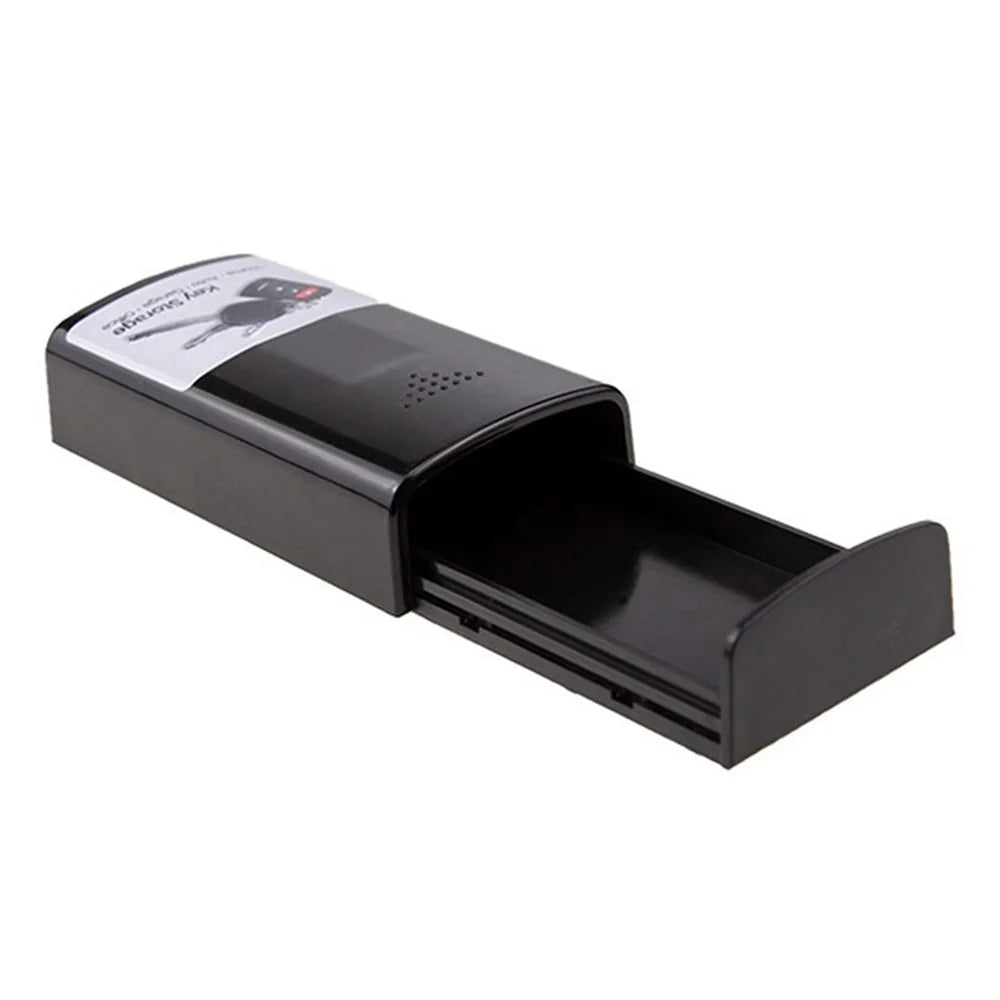 Anti-lost Hidden Key Storage Box Magnetic Portable Car Keys Holder for Home Office Travel - 2