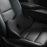 Car Seat Waist Support Cushion Memory Foam Breathable Fatigue Relieve Lumbar Cushion - Black - 1
