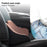 Car Seat Waist Support Cushion Memory Foam Breathable Fatigue Relieve Lumbar Cushion - Black - 7