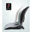 LOVERCAR Ergonomics Car Seat Cushion Memory Foam Slow Rebound Chair Cushion with Backrest - Grey - 6