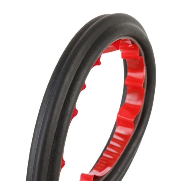 20m 5-Hole Car Door Hood Trunk Seal Strip Vehicle Rubber Noise Insulation Adhesive Strip - 5