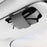 Nappa Texture PU Leather Car Glasses Storage Case Sun Visor Clip Sunglasses Holder - Grey - 5
