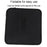Car Trash Holder Storage Bag Foldable Car Seat Back Oxford Cloth Trash Bin - Black - 6