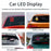 HCZ-01 Car LED Image Display Screen Bluetooth-compatible App Control Car Rear Window Message Board - 7