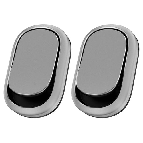 2PCS Car Mini Hook Adhesive Metal Hanger for Key, Purse, Headphone, Charging Cable - 1